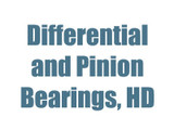 Diff & Pinion Bearings 72-84 Dana 70HD Rear Axle